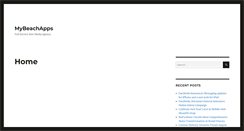 Desktop Screenshot of mybeachapps.com
